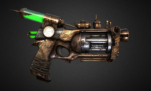 3D gun steampunk