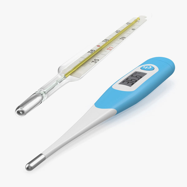 3d model digital thermometer