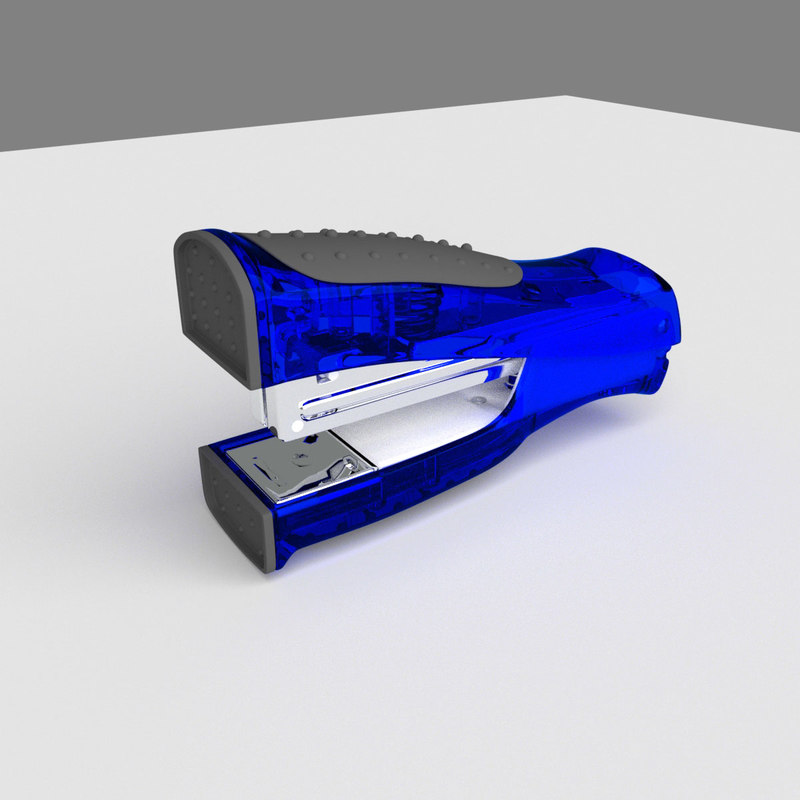 Custom stapler model TurboSquid 1339763