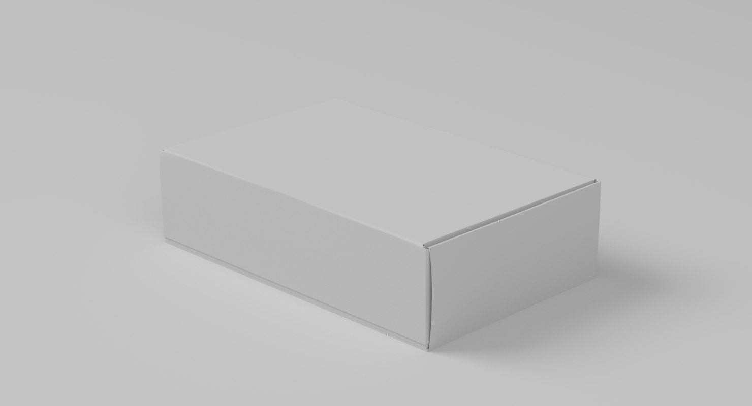 3D packaging box - TurboSquid 1340496