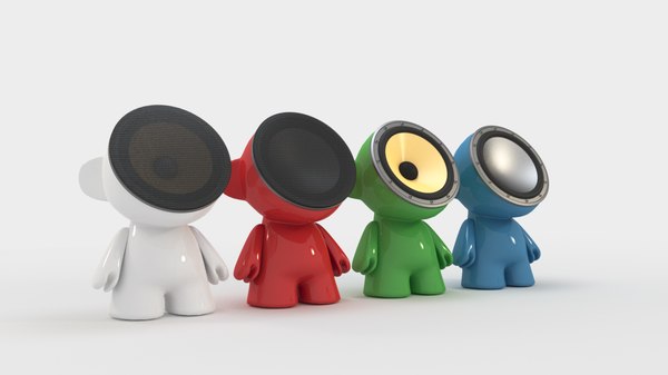 Munny Speakers 3d Model Turbosquid 1339843