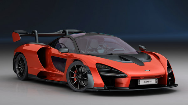 mclaren senna 2019 3D