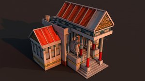 rome town hall 3D