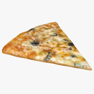 pizza slice 3D model