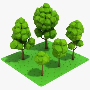 3D forest