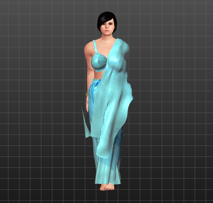 3D model indian women TurboSquid 1340096