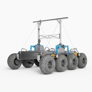 rover planet 3D model