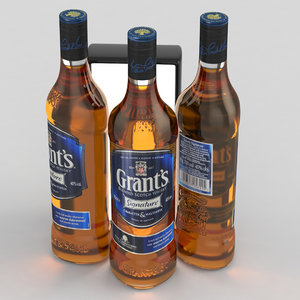 3D grant s whisky