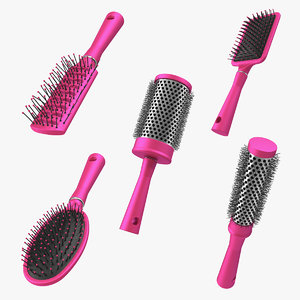 3D hair brushes 2