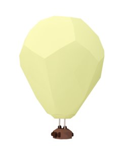 3D polyhot balloon