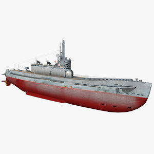 3D i-400 submarine