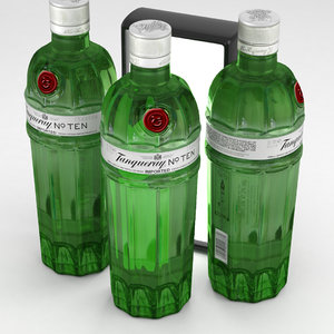 alcohol bottle 3D model