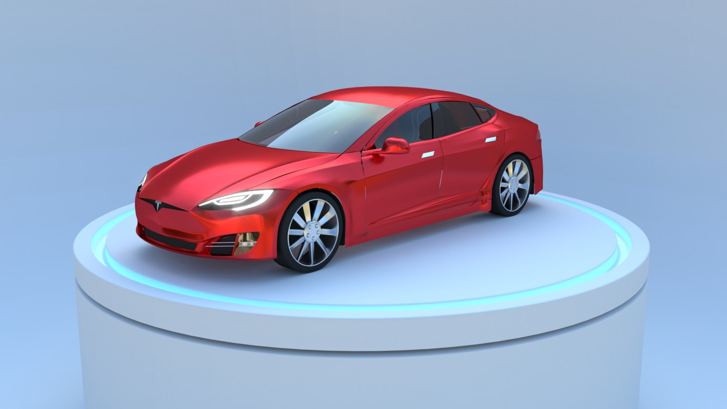 Tesla 3d model