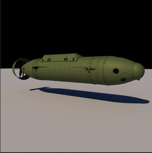 3D navy submarine