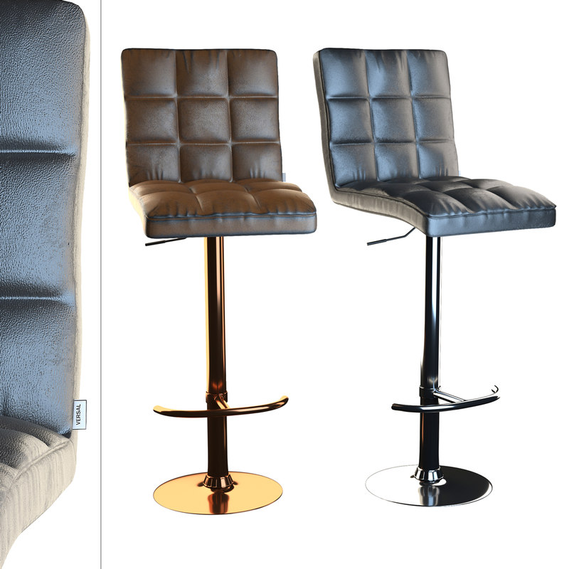 Bar stool chair 3D model TurboSquid 1340782