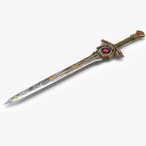 3D sword v2 model