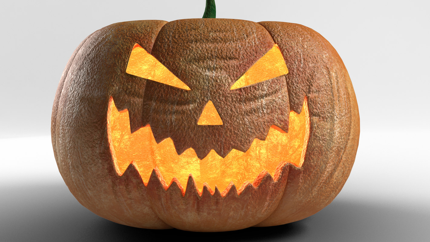 3D halloween pumpkin - TurboSquid 1340850
