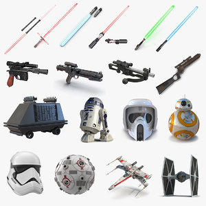 3D star wars 2 model