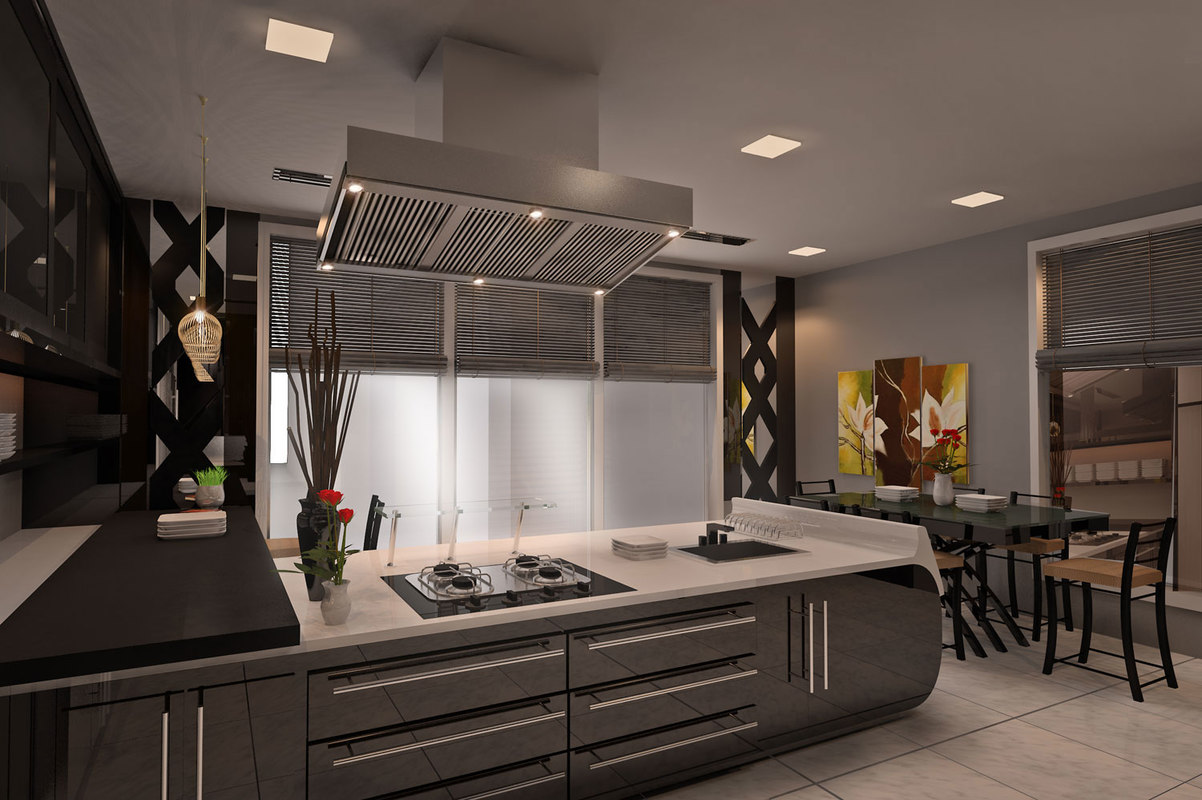  Kitchen  Interior Design  Autocad  Drawings