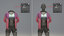 3D woman mannequin nike pack