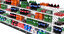 3D chips grocery shelves