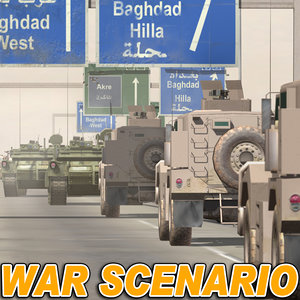 3d middle east war scenario