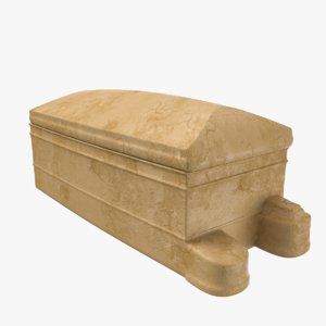 ancient coffin model