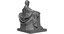 3D abraham memorial statue