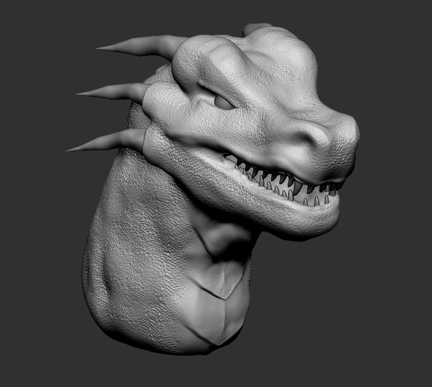 Dragon head 3D model - TurboSquid 1341934