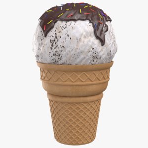 ice cream 3D model