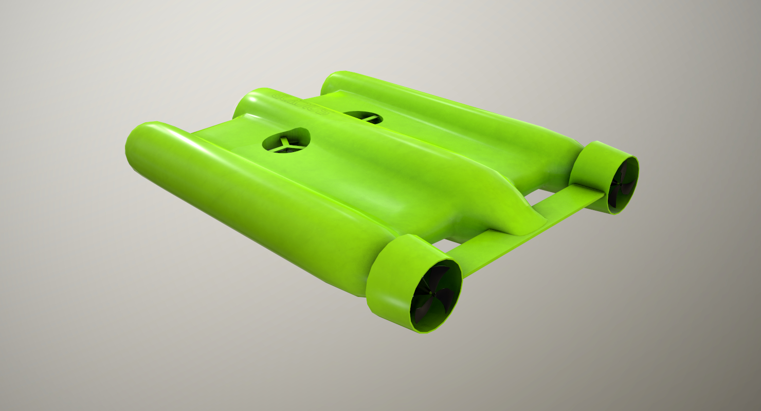 Gladius underwater drone 3D model TurboSquid 1218413