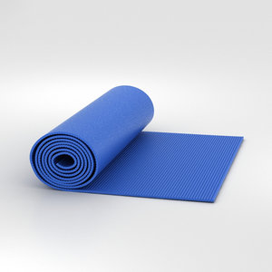 yoga mat 3D model