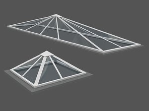rooftop upvc glass 3D model