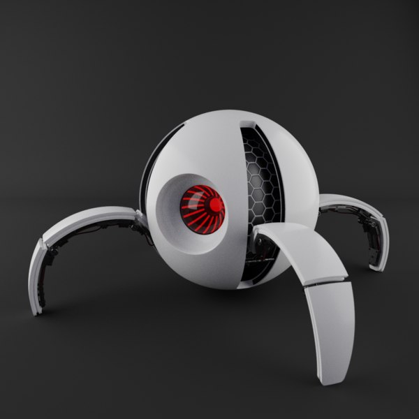 Recon Sci Fi Space Bug Robot 3d Model Turbosquid