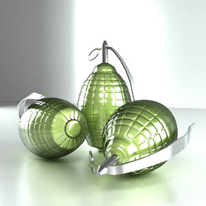 3D grenade ready model