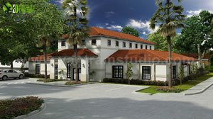 House Exterior Design ideas by Yantram architectural rendering studio Vegas, USA