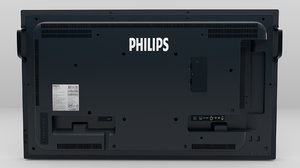 3D modeled philips tv model
