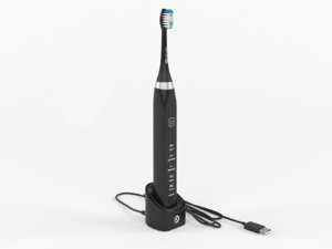 realistic electric toothbrush 3D model