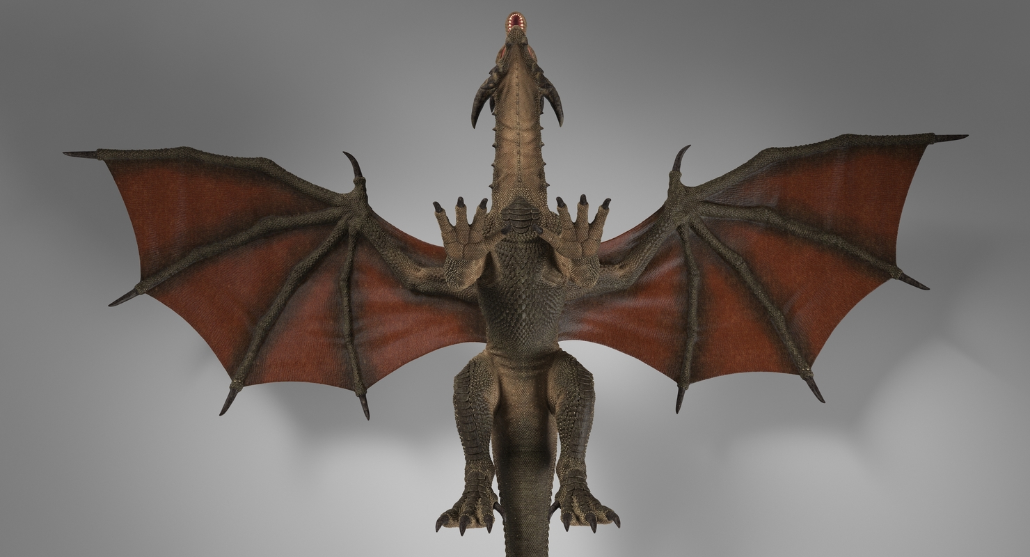 Dragon rig 3D model - TurboSquid 1342403