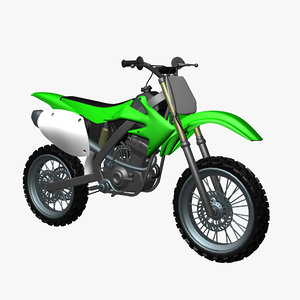3D standar motocross bike