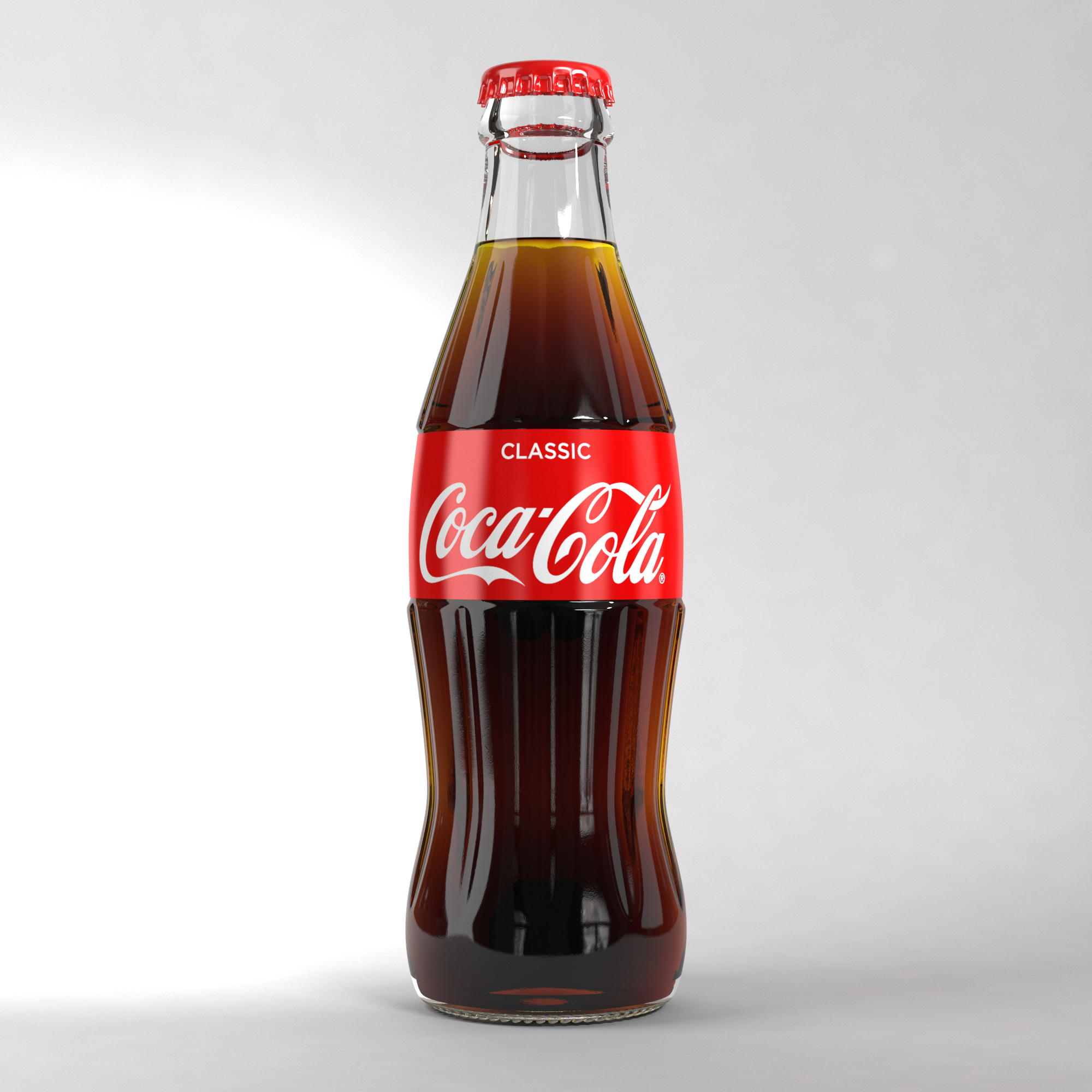 Coke glass 250ml 3D model - TurboSquid 1313200