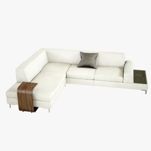 lightwave sofa milo 3D model
