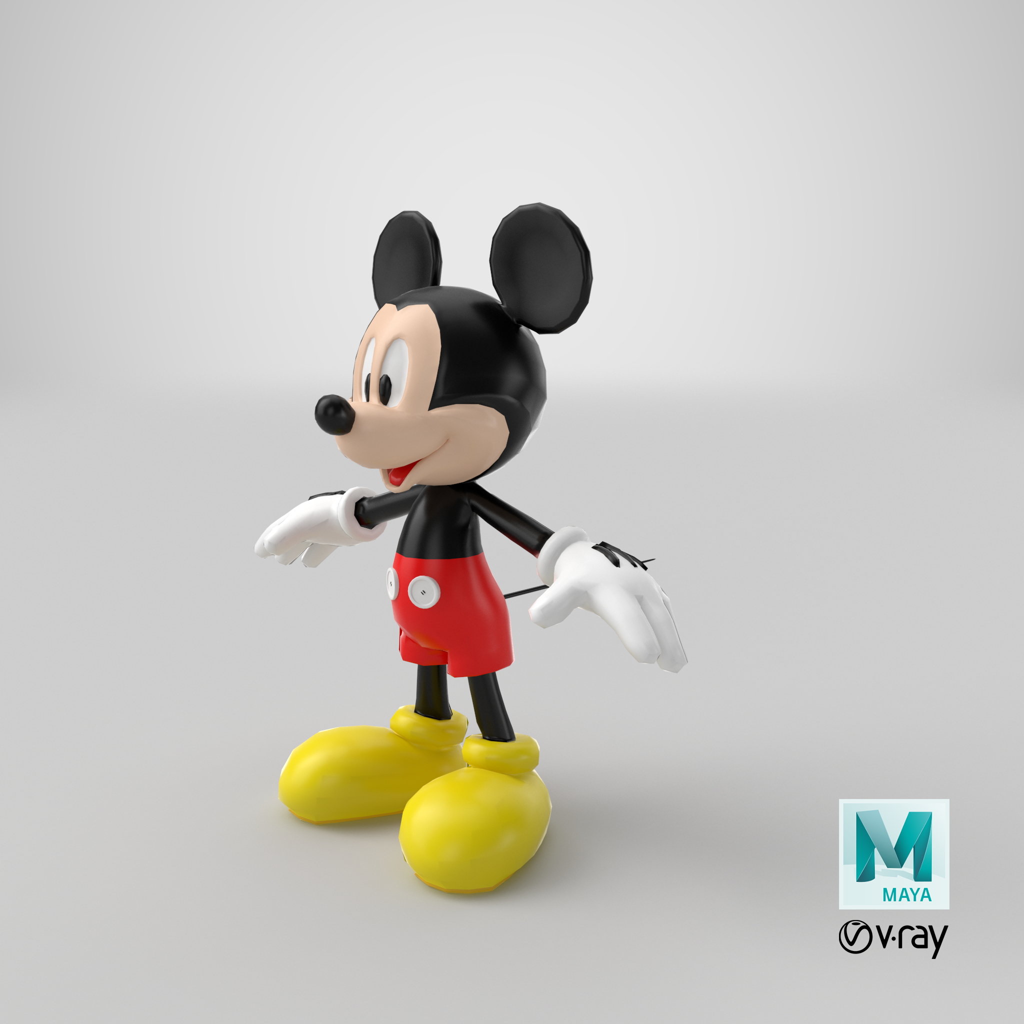 mickey mouse 3d 3ds