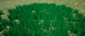Game-Ready Grass low poly