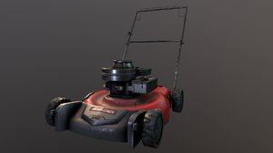 lawnmower 3D model