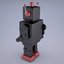 3D robot vintage strider