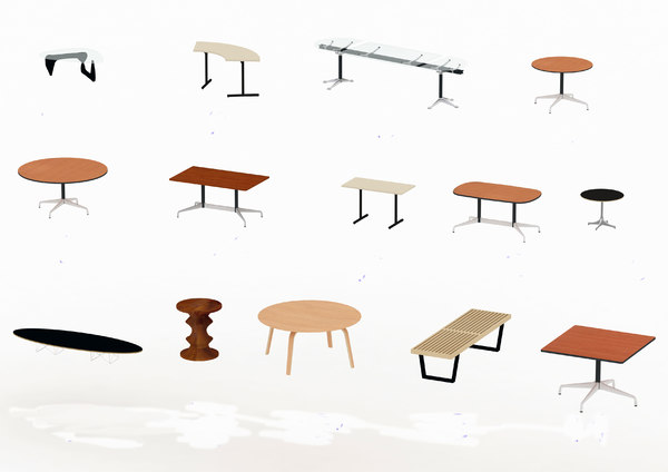 3d model bell aer table
