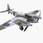 3D model dh mosquito bomber fb