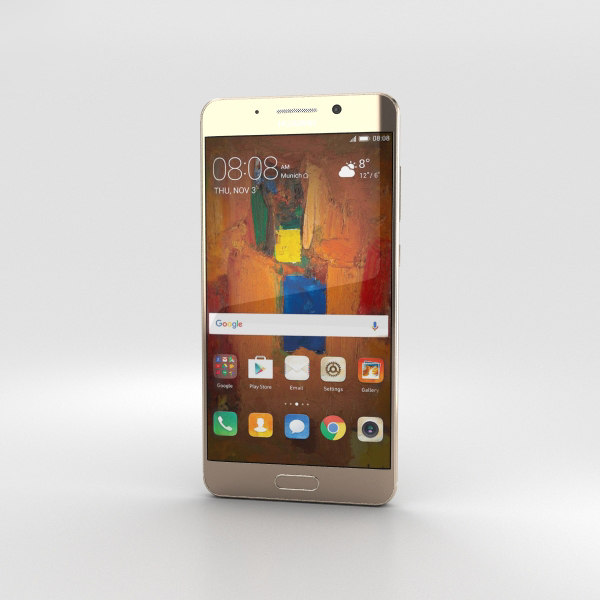 Huawei Mate 9 3d Model Turbosquid 1343463