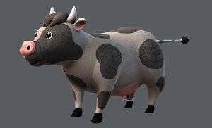 cow v01 3D model